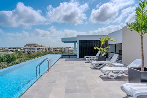 Tulum Apartment | 2 Bdr Penthouse, Private pool, Rooftop and gym