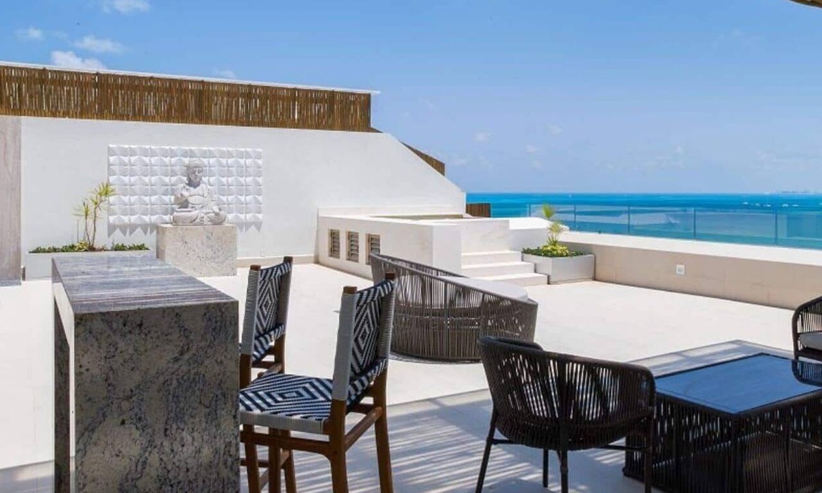 Puerto Juarez Resort | 5-star luxury beachfront stunning 3-bedroom penthouse in Garza Blanca Cancun