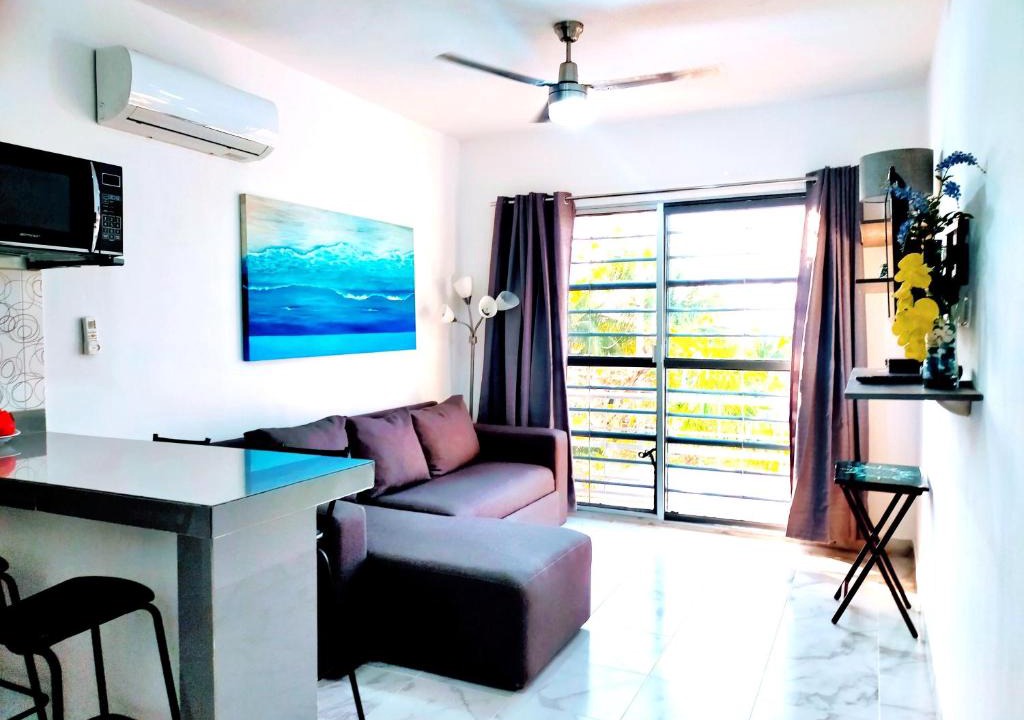 Cancun Apartment | Apartamento Aquamarina, ideal trabajo/vacaciones