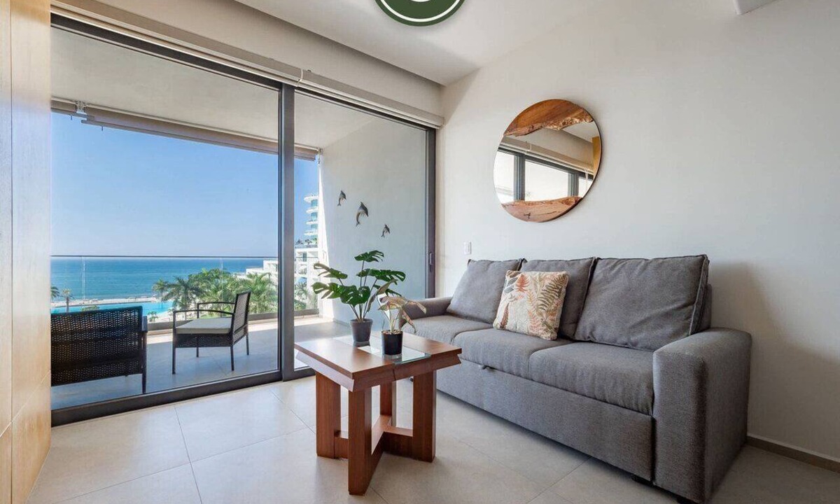 Flamingos Apartment | Aria Ocean T3 603 | 1BR/1BA Nuevo Vallarta, Ocean View