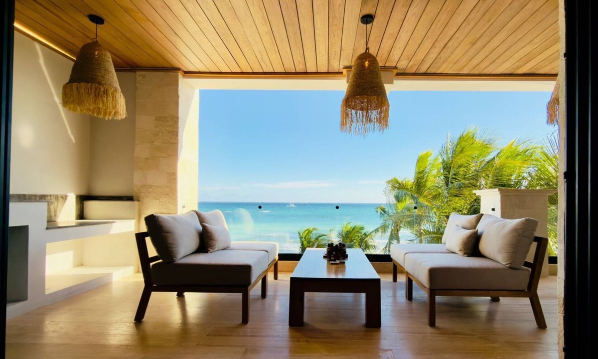 Puerto Aventuras Condo | BRAND NEW OCEAN FRONT HIGH-END 3BR RELAXING RETREAT WITH BREATHTAKING VIEWS!