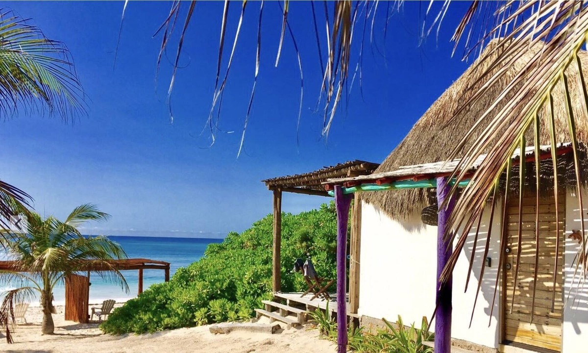 Tankah House | El Secrereto Ocean Front Cabin