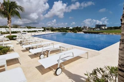 Zona Hotelera Apartment | MAREA PUERTO CANCUN, lujo comodidad y una vista espectacular