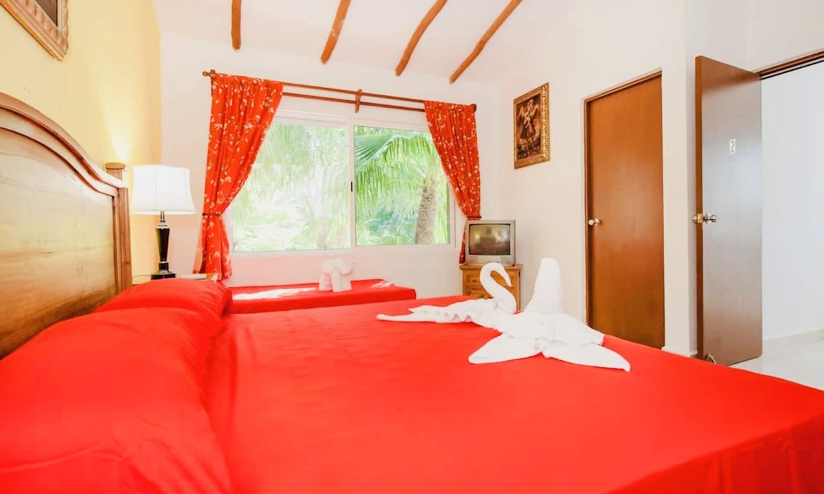Playacar Bed & Breakfast | Playacar - Executive Budget Room With Swimming Pool Air Conditioning and Parking