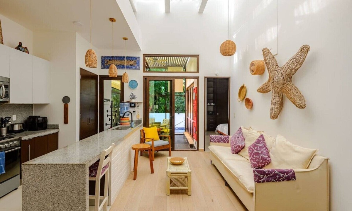 Akumal House | Private plunge pool, golf cart & beach club