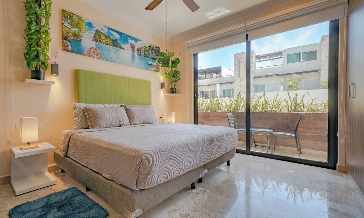 Zazil-ha Apartment | Studio a few steps from the Beach - Bahay CarDms