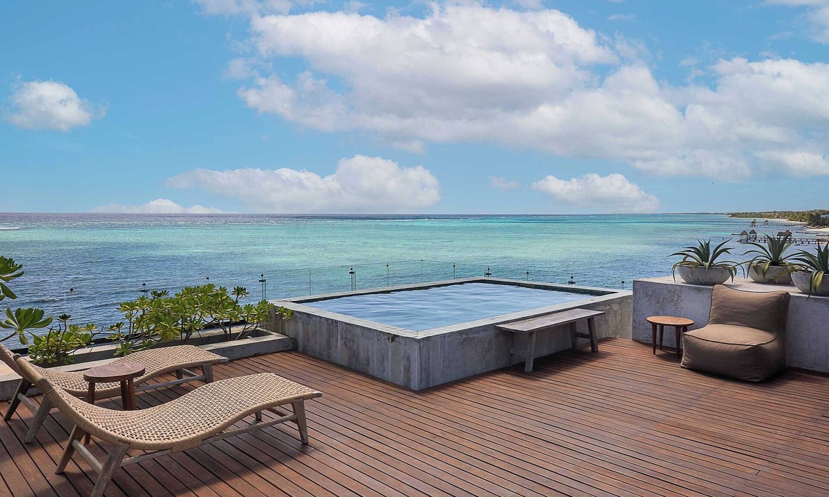 Soliman Bay Apartment | Tankah Bay 3BR Oceanview | Private Rooftop with plunge pool