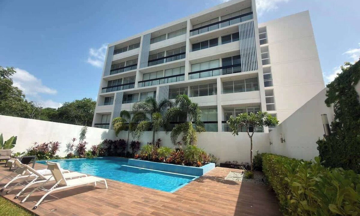 Merida Municipality Apartment | Temozón Norte | Alberca, Jacuzzi y Gym