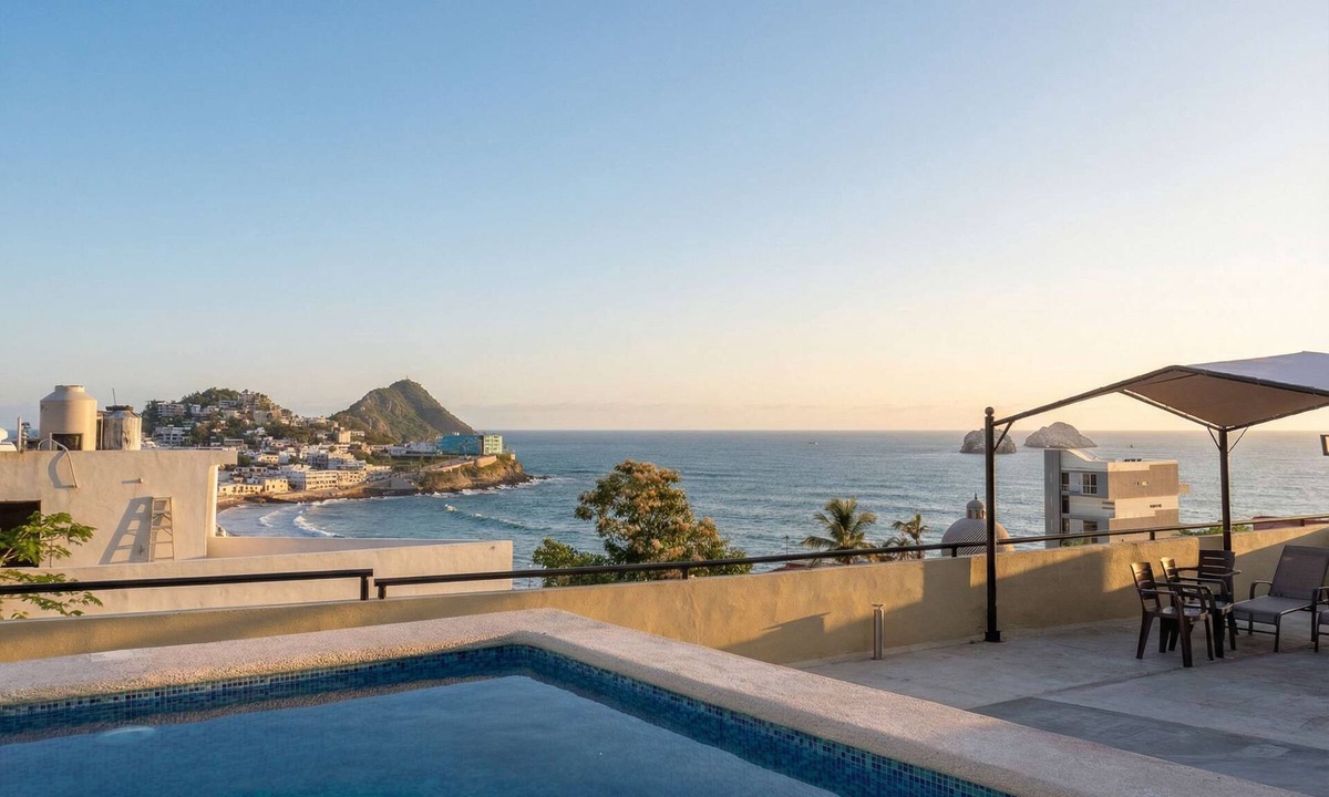 Balcones de Loma Linda Apartment | The Best View in Mazatlán, with private terrace