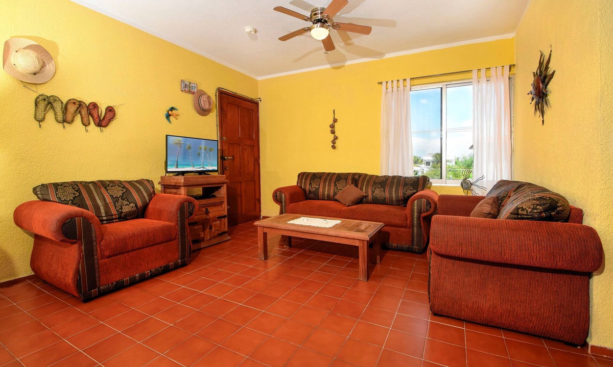Colonia Andres Condo | Top Floor Condo w/ Rooftop in Cozumel