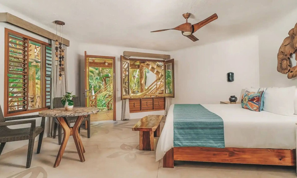 Downtown Hotel | Two King Bed | Mahekal Beach Resort | Nature in Garden View Cottage w/Hammock