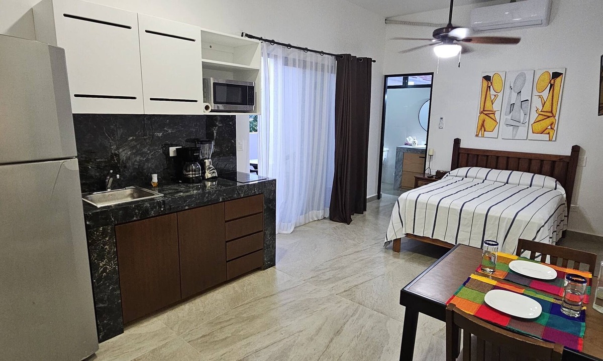 Downtown Cancun Apartment | Upscale Loft with private terrace near the Restaurants Mall & Tajamar Waterfront