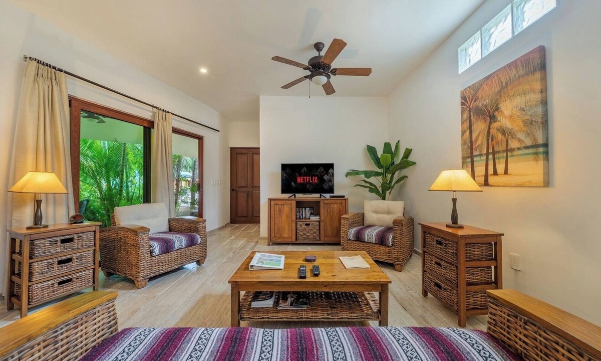 Colonia Salina Chica Apartment | Villa #1 -Isla Retreats: Tropical Gardens and Pool