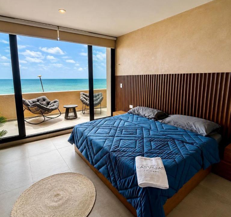 Telchac Puerto Villa | Villa con rooftop para atardeceres