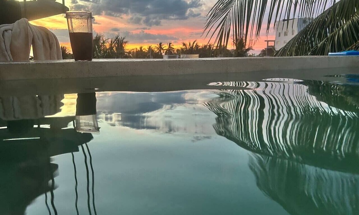 Telchac Puerto House | Villa Telchac Puerto, Playa y Mar 2 Recamaras