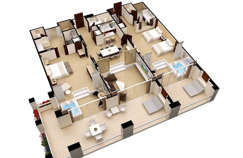 Puerto Morelos Resort | 2-BR Presidential Suite @ Grand Moon Palace w/ Diamond All Inclusive!