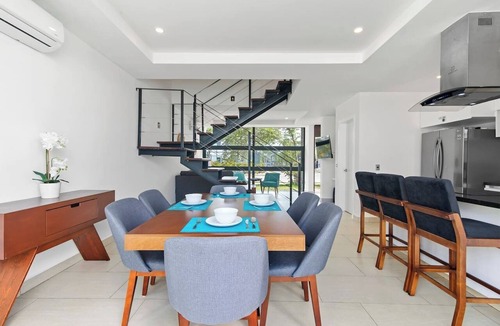 Akumal House | 2bd Tulum Country Club/PGA golf/Mid term/grocery