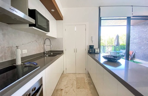 Akumal Apartment | 2BR PrivPool+AC+BBQ+Gym+Golf