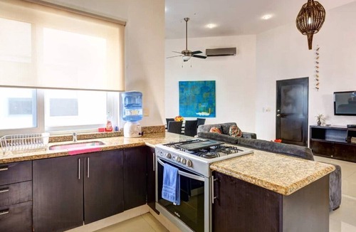 Centro Apartment | 2BR, Sleeps 6, Roof Pool, Central, Garage, A306