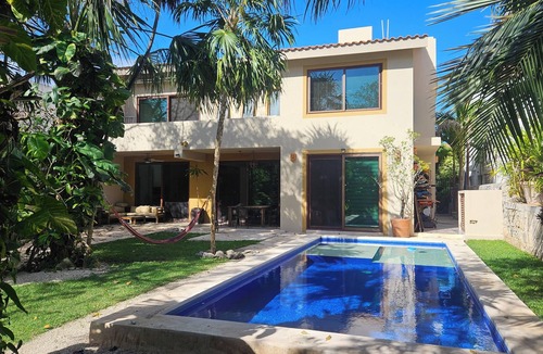 Puerto Aventuras House | 3-bedroom house in charming Puerto Aventuras, private pool, golf view, 3 min sea