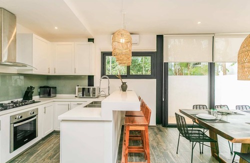 Ek Balam Village House | 3 Story Home, Private Roof Pool, Tropical Views