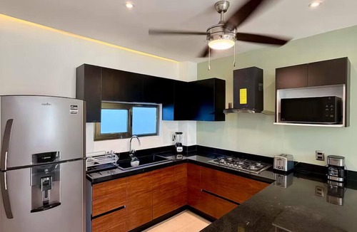 Cancun Apartment | Akbal Loft on first floor, Swimming pool, gym and coworking space 102