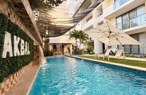 Cancun Apartment | Akbal Loft on first floor, Swimming pool, gym and coworking space 102