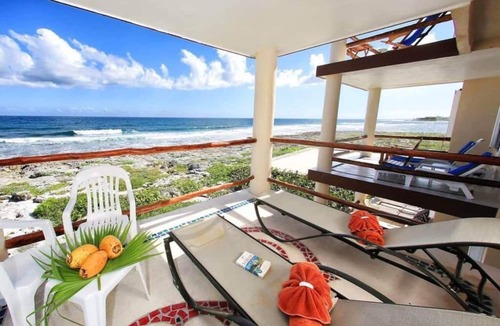 Akumal Condo | Akumal Escape: Yal Ku Cai Suite with Stunning Ocean Views, Pool, and Ultimate Relaxation