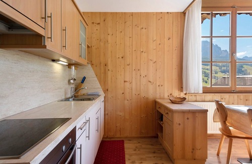 Pedraces Apartment | Apartment 'Paracia Pec' with Access to Ski Slopes, Mountain View, Balcony & Wi-Fi