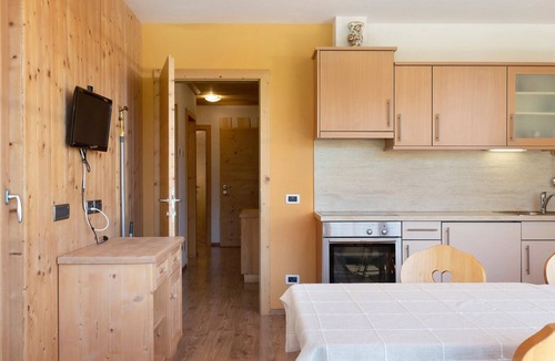 Pedraces Apartment | Apartment 'Paracia Pec' with Access to Ski Slopes, Mountain View, Balcony & Wi-Fi