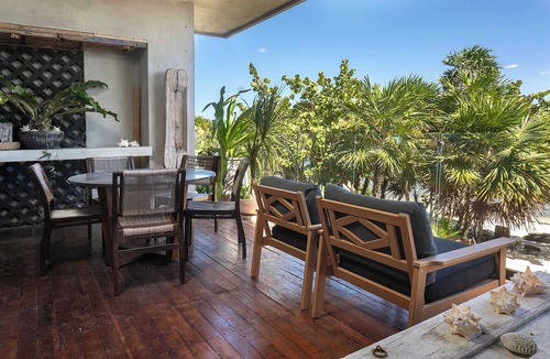 Tulsayab Apartment | Beachfront Apt 3BR| Private Rooftop & Plunge Pool