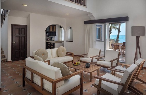 Soliman Bay Hotel | Beachfront home in Tankah Bay with private pool and hotel services