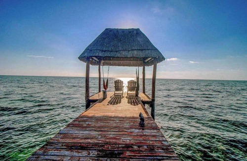 Soliman Bay House | Beachfront home private pool, jacuzzi, sauna