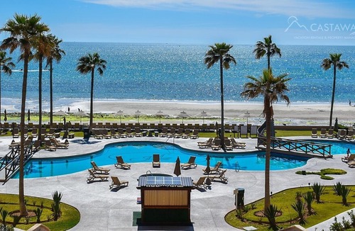 Puerto Penasco Condo | Beachfront Upper Floor Luxury Condo - Sonoran Spa N304 1 BR 1 BA Next to the Pool, High Speed Wi-Fi