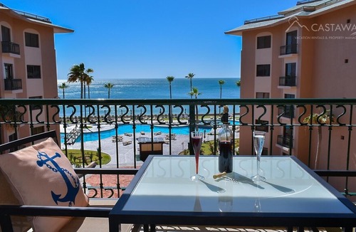 Puerto Penasco Condo | Beachfront Upper Floor Luxury Condo - Sonoran Spa N304 1 BR 1 BA Next to the Pool, High Speed Wi-Fi