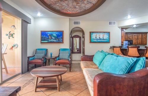 Puerto Penasco Condo | Bella Sirena BB 101 Ultra Modern Ground Floor Large Patio Ocean Front Condo