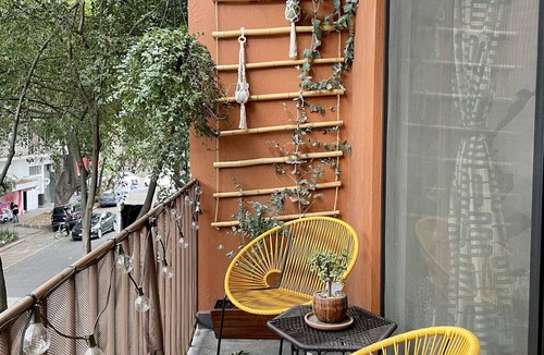 Zona Rosa Condo | Boho Apartment in Colonia Juarez CDMX
