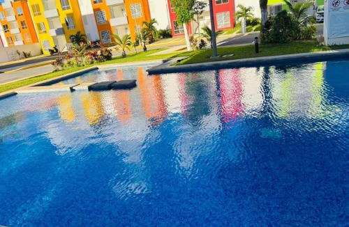 Cancun Apartment | Cancún Cómodo Depto 2 Recámaras con Alberca