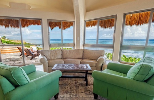 Akumal Villa | Casa Alux: Oceanfront Villa with Infinity Pool & Breezeway