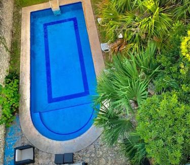 Alfredo V. Bonfil Villa | Casa confortable y espaciosa con alberca privada