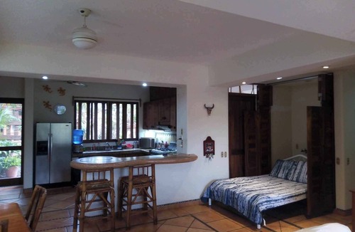 Zihuatanejo Apartment | Casa Linda - Ground floor 1 bed Seaside apartment in Zihuatanejo with pool
