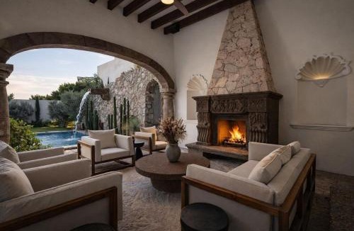 San Miguel de Allende Villa | Casa Rose, 6BR Estate with Private Pool & Rooftop