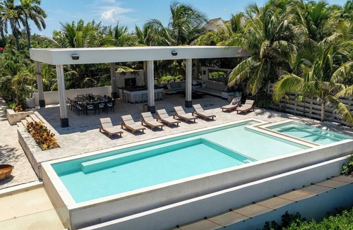 Punta Cancun Villa | CasaZul | 9 BR | Luxury Beachfront Mansion