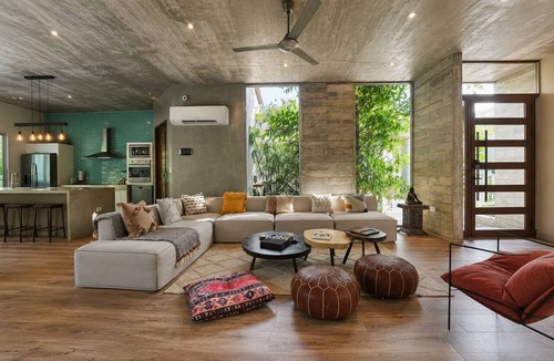 Tulum Villa | CieloAzul|Breakfast Included|HUGEPOOL|Security+Cleaner|5min to the beach |5BR