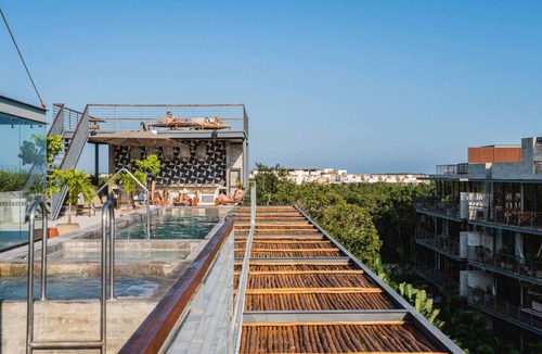 Tulum Condo | Classy 2BR on Private Cenote | Big Gym | Roof Pool