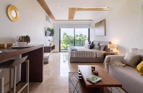 Luis Donaldo Colosio Apartment | Comfy Studio Steps to 5th Ave and Beach, Pool, Gym