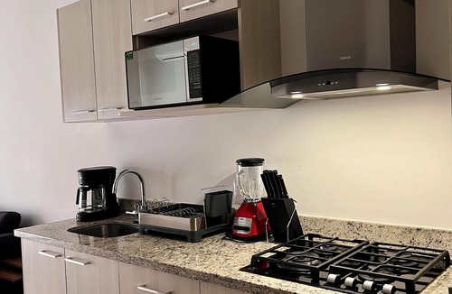 Ejidal Apartment | Departamento de 2 BED en Condominio a 8 min del Mar Caribe