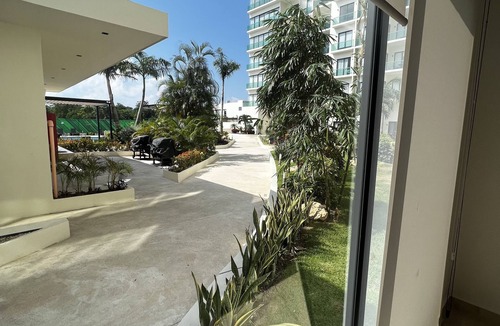 Ejidal Apartment | Departamento de 2 BED en Condominio a 8 min del Mar Caribe