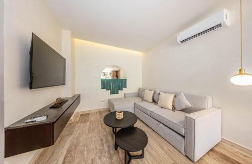 Zama House | Elegant 2BR w Rooftop Pool Close to Beach