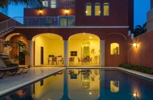 Colonos Cuzamil House | Garden patio SP 003